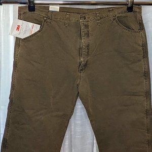 Men's Wrangler Thermal Jeans Relaxed Fit, 46x32, NWT